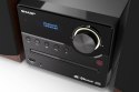 Sharp mikrosystem Hi-Fi XL-B517D brązowy Bluetooth CD radio FM USB