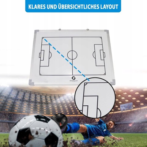 Tablica magnetyczna Sportacular Gear Tactical Football 90x60cm