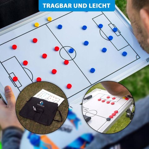 Tablica magnetyczna Sportacular Gear Tactical Football 90x60cm