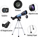 Teleskop astronomiczny UPCHASE F36050N HD 360/50 soczewka barlow