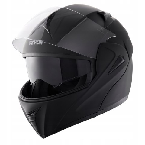 VEVOR Kask Motocyklowy Otwarty Kask Motocrossowy z Miejscem na Bluetooth