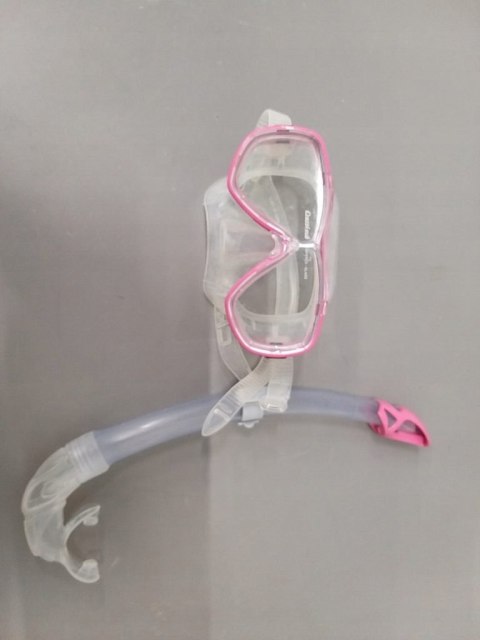 Zestaw do nurkowania Cressi Onda Mare różowy