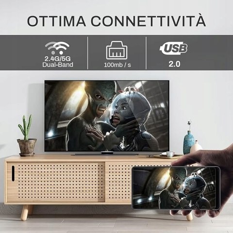 ANDROID TV BOX DEKODER MAGCUBIC SMART TV ULTRA HD
