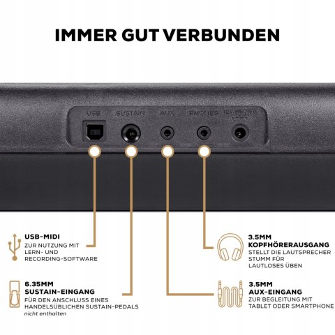 Alesis Melody 61 Pianino dla Początkujących z 61 Klawiszy