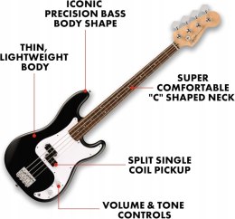 Gitara basowa Debut Series Precision