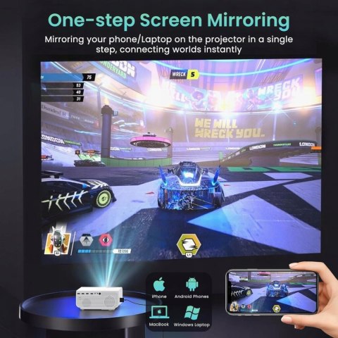 Projektor LCD TopVision F2 czarny