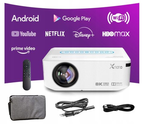 Projektor LED Xnano X1 biały
