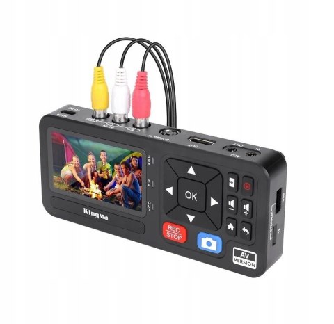 Przechwytywacz wideo firmy King Ma AV umożliwia digitalizację kaset wideo