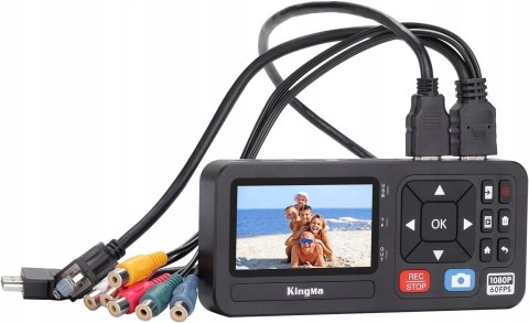 Przechwytywacz wideo firmy King Ma AV umożliwia digitalizację kaset wideo