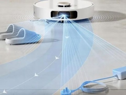 Robot sprzątający ze stacją Dreame L10S Pro Ultra Heat 75W biały