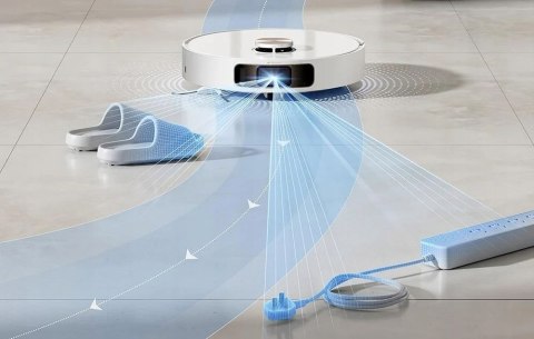 Robot sprzątający ze stacją Dreame L10S Pro Ultra Heat 75W biały