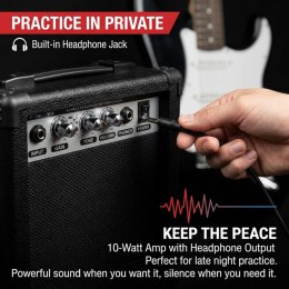 RockJam pełnowymiarowy zestaw gitarowy elektryczny z wzmacniaczem