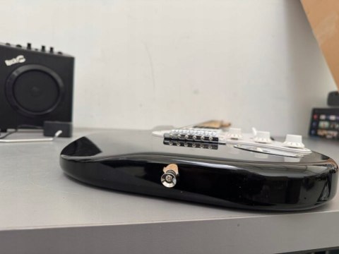 RockJam pełnowymiarowy zestaw gitarowy elektryczny z wzmacniaczem