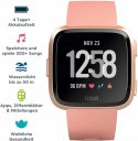 Smartwatch Fitbit Versa różowy
