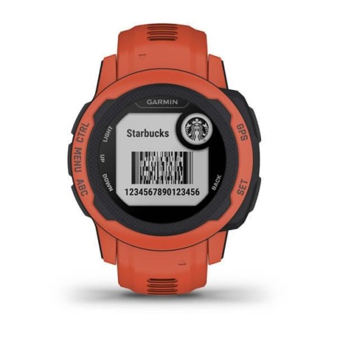 Smartwatch Garmin Instinct 2S czerwony