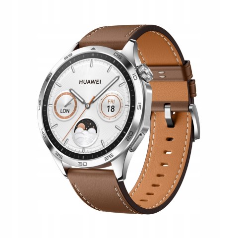 Smartwatch Huawei Watch GT4 Classic 46mm GPS Brązowy
