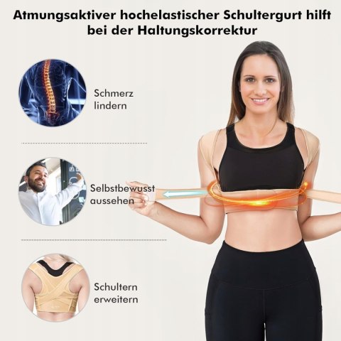 TUT Premium korektor postawy, korektor postawy pleców L