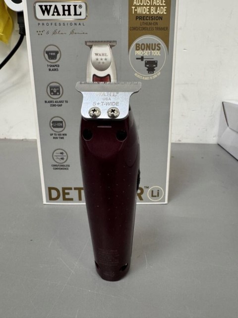 Trymer do włosów Wahl Detailer sieciowo-akumulatorowy