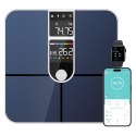 Waga podłogowa Healthkeep, Bluetooth, Android i iOS, 180 kg, srebrna