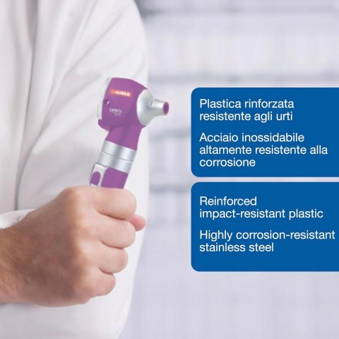 GIMA - FO Sigma-2.5V-xenon/Alogen, lekki i niezawodny otoskop