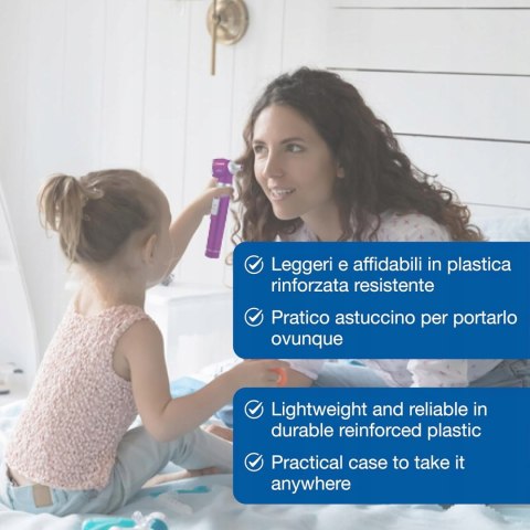 GIMA - FO Sigma-2.5V-xenon/Alogen, lekki i niezawodny otoskop