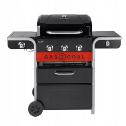 Hybrydowy gril gazowy i węglowy Char-Broil Gas2Coal 3 palniki BBQ
