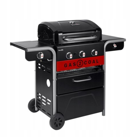 Hybrydowy gril gazowy i węglowy Char-Broil Gas2Coal 3 palniki BBQ