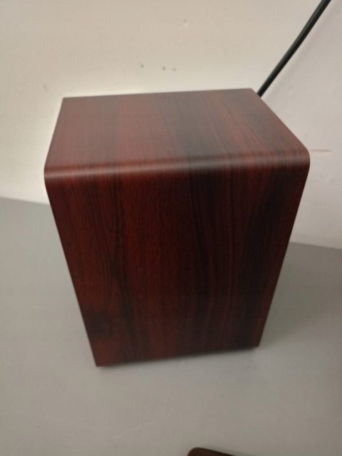 Kolumny półkowe aktywne Sharp CP-SS30 60W Bluetooth USB AUX brązowe