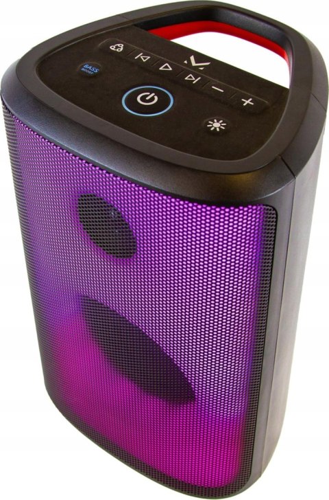 Majestic FLAME 22 PRO - Głośnik bluetooth 5.3, światła LED, 300W czarny