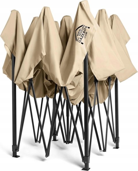 Namiot pawilon wodoodporny All Seasons Gazebos 3x3m beżowy