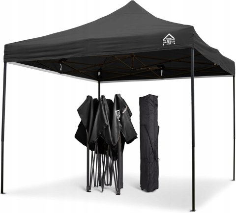 Namiot pawilon wodoodporny All Seasons Gazebos 3x3m czarny