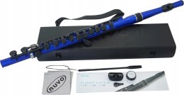 Nuvo N235SFBB flet studencki, metaliczny niebieski 7,5 cm * 50 cm * 7,5 cm