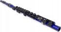 Nuvo N235SFBB flet studencki, metaliczny niebieski 7,5 cm * 50 cm * 7,5 cm