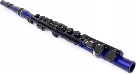 Nuvo N235SFBB flet studencki, metaliczny niebieski 7,5 cm * 50 cm * 7,5 cm