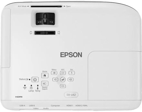 Projektor Epson EB-U42 WUXGA (1920 x 1200p) 3600 ANSI Kontrast 15 000:1