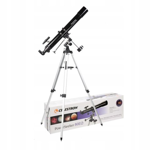 Teleskop astronomiczny Celestron 21048 PowerSeeker 80EQ 80/900 mm