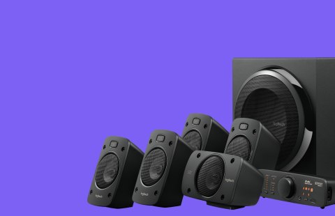 Zestaw głośników 5.1 Logitech Z906 500 W czarny