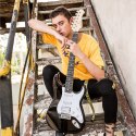 GITARA ELEKTRYCZNA DONNER Donner DST-100 ZE WZMACNIACZEM I POKROWCEM