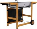 Grill ogrodowy gazowy CAMPINGAZ Adelaide 3 Woody L BBQ 300 14 kW 60 x 42 cm