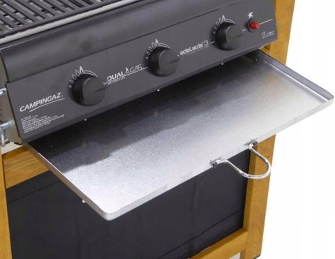 Grill ogrodowy gazowy CAMPINGAZ Adelaide 3 Woody L BBQ 300 14 kW 60 x 42 cm