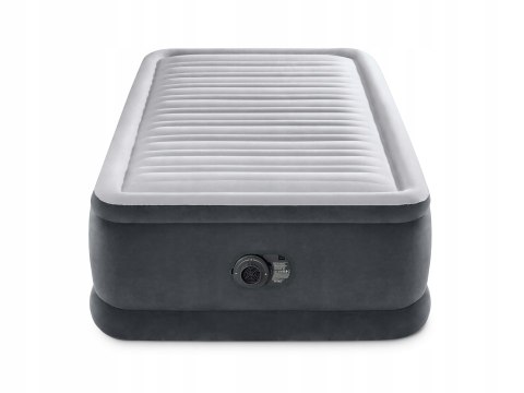 Materac dmuchany jednoosobowy łóżko do spania z pompką 230V Intex 64412ND