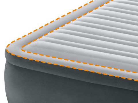 Materac dmuchany jednoosobowy łóżko do spania z pompką 230V Intex 64412ND