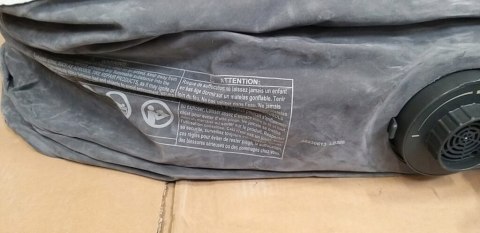 Materac dmuchany jednoosobowy łóżko do spania z pompką 230V Intex 64412ND