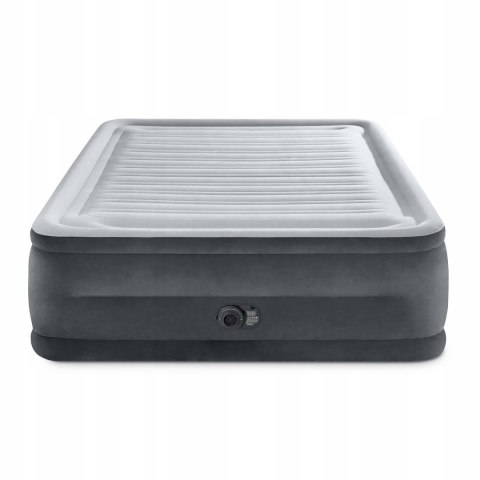 Materac dwuosobowy INTEX 64418D 203 x 152 x 56 cm odcienie szarości