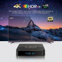 PUERSIT TV BOX SMART TV ANDROID TV ULTRA HD 4K HDR WIFI 96MINI + PILOT