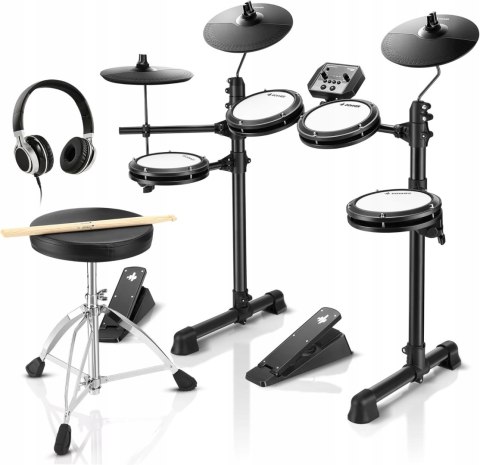 Perkusja elektryczna Donner DED-80 180 dźwięków Drum Throne 40 melodii