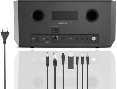 Radio sieciowe DAB+, FM, internetowe Hama DIR3510SCBTX