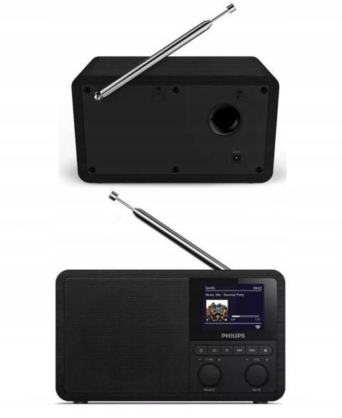 Radio sieciowe DAB+, FM, internetowe Philips TAPR802/12