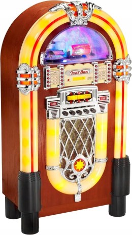 Szafa grająca Karcher JB 6604 Jukebox (gramofon/CD/BT/FM/MP3/USB)