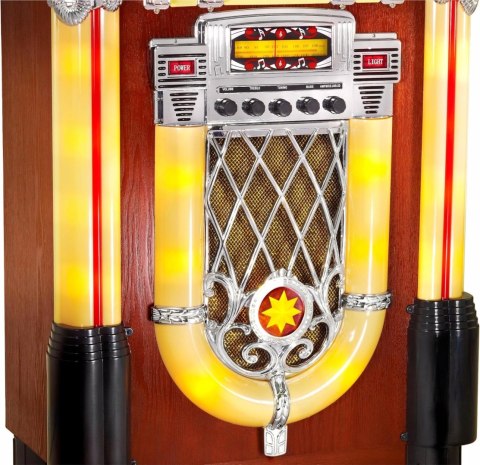Szafa grająca Karcher JB 6604 Jukebox (gramofon/CD/BT/FM/MP3/USB)